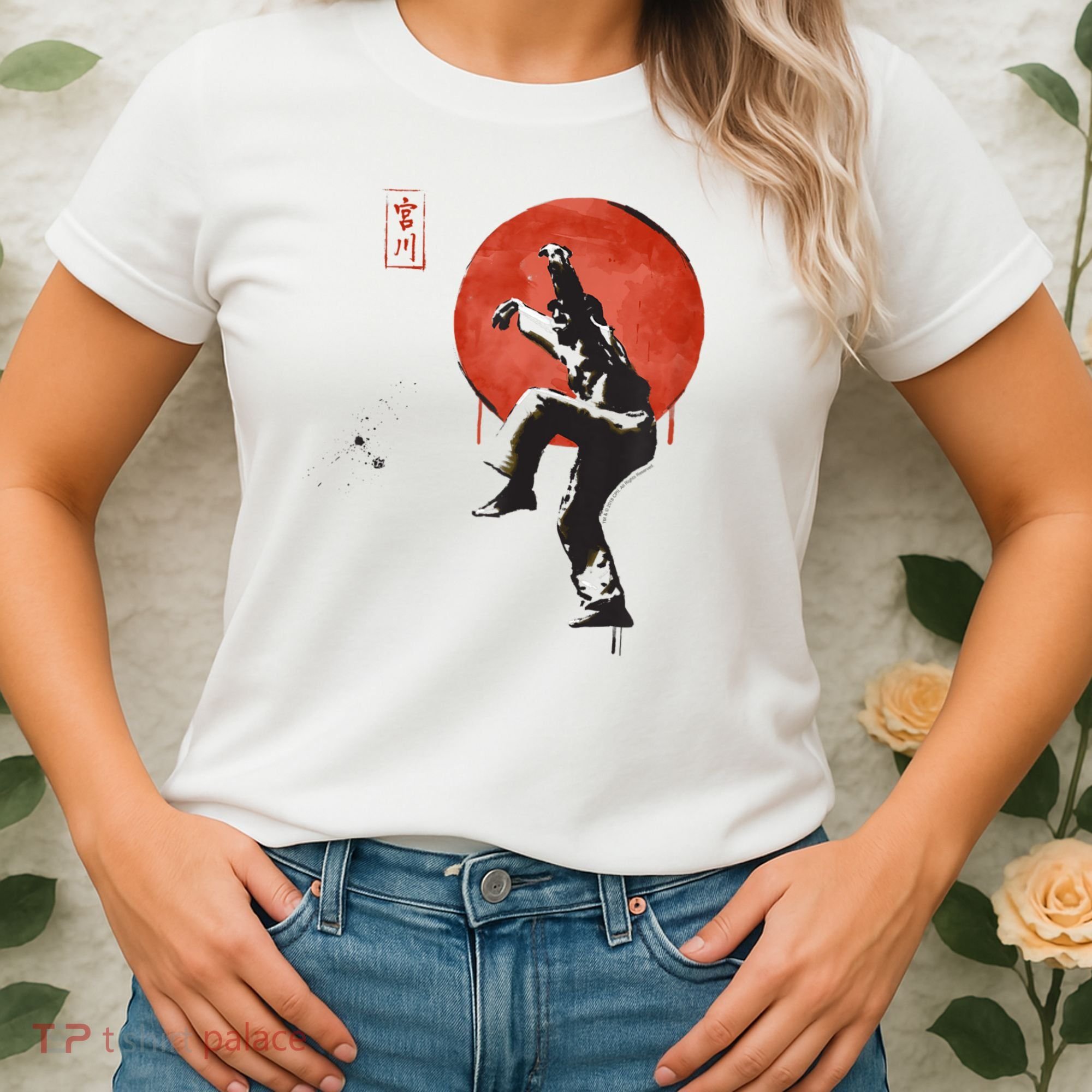 The Karate Kid Sumi Ink Crane Kick Women's T-Shirt
