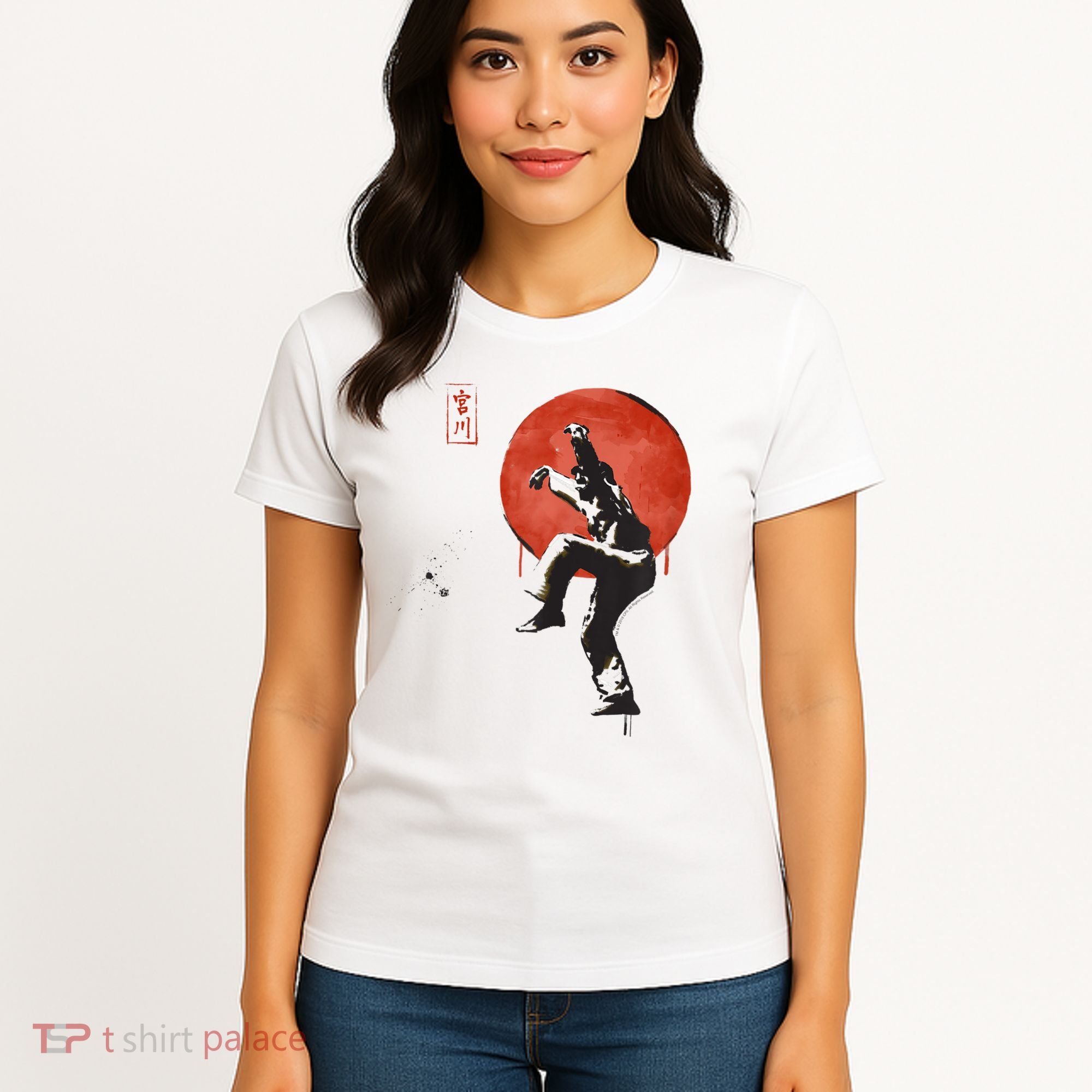 The Karate Kid Sumi Ink Crane Kick Women's T-Shirt