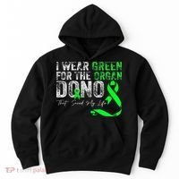 Transplant Kidney Liver Surgery Green For The Organ Donor Hoodie thumb 0