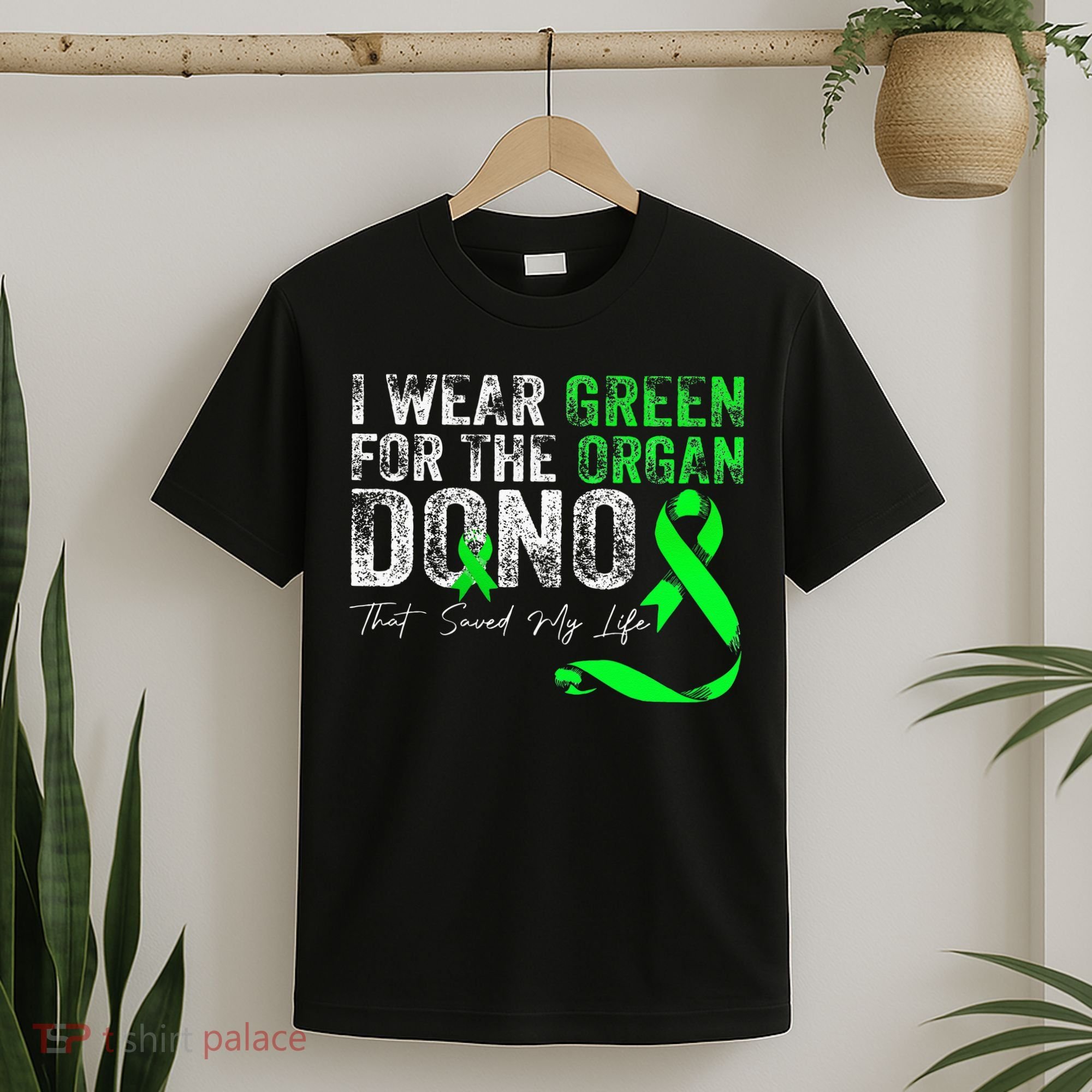 Transplant Kidney Liver Surgery Green For The Organ Donor T-Shirt