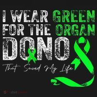 Transplant Kidney Liver Surgery Green For The Organ Donor Coaster thumb 2