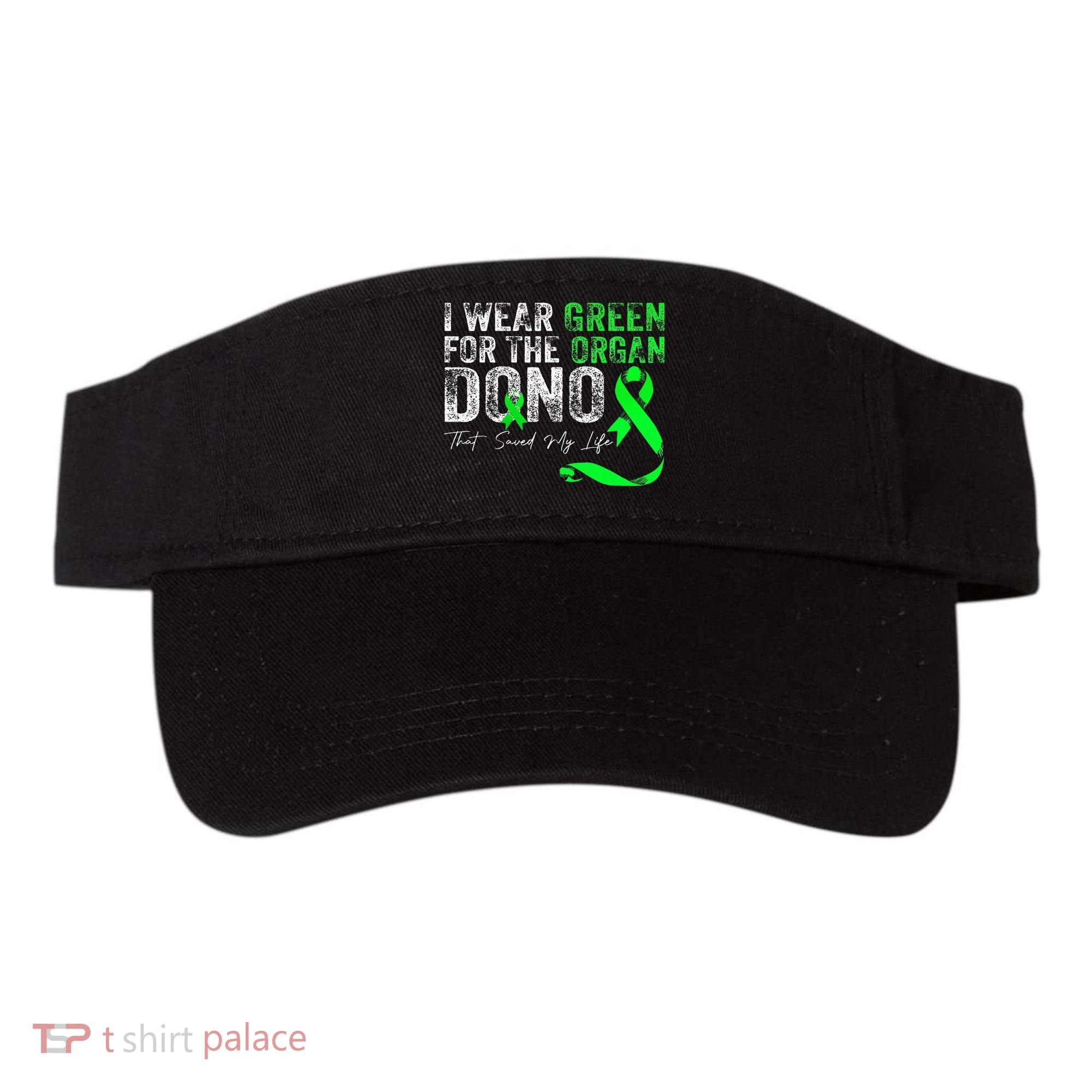 Transplant Kidney Liver Surgery Green For The Organ Donor Visor