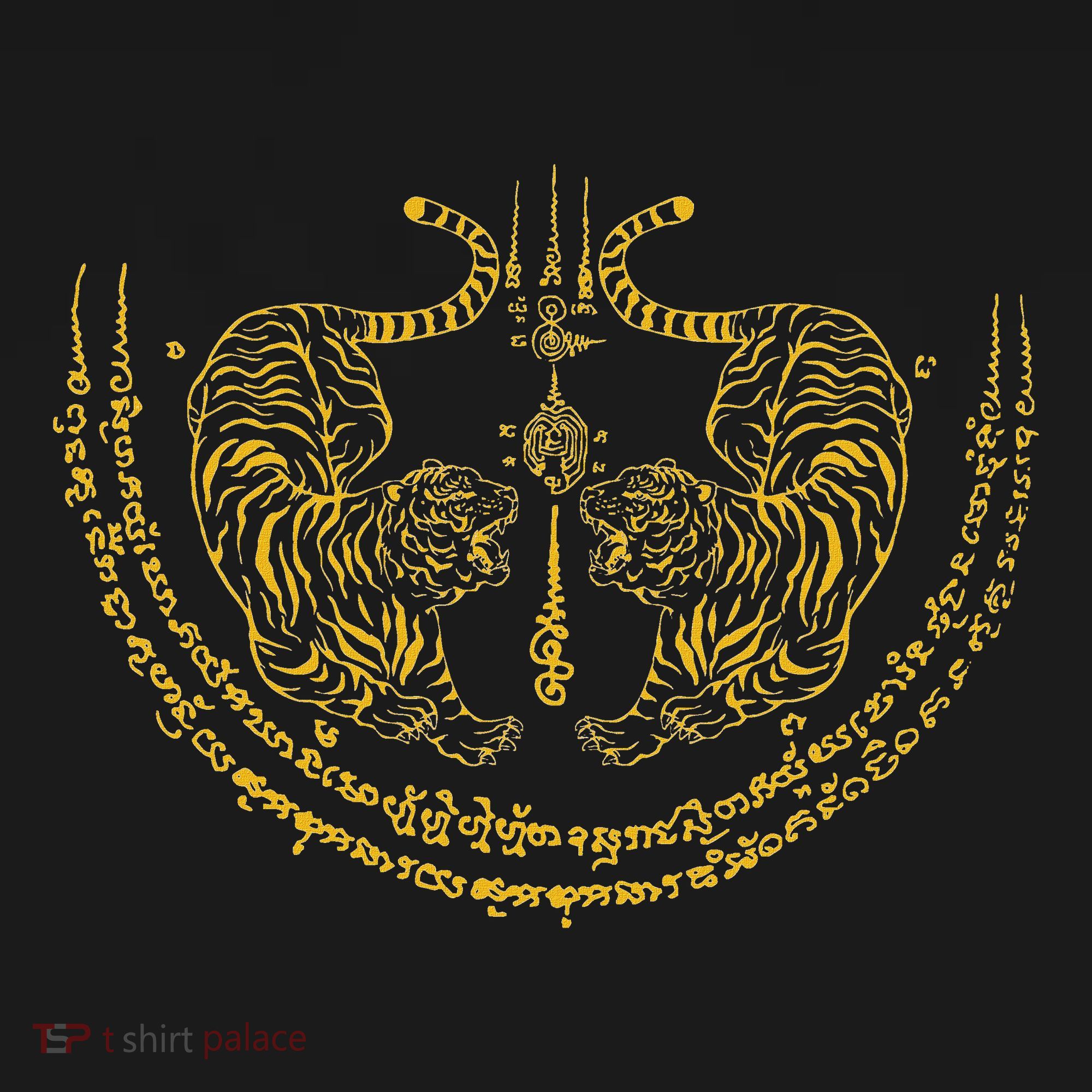 Thailand Kickboxer Muay Thai Thai Boxer Twin Tiger Sak Yant Women's Tank Top