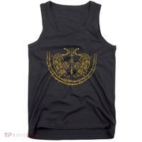 Thailand Kickboxer Muay Thai Thai Boxer Twin Tiger Sak Yant Tank Top thumb 0