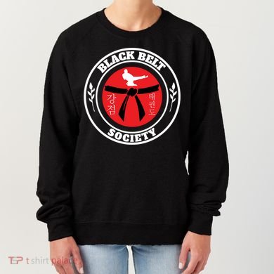 Tkd Korean Martial Arts Tae Kwon Do Fighter Black Belt Funny Gift Women's Sweatshirt