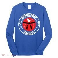 Tkd Korean Martial Arts Tae Kwon Do Fighter Black Belt Funny Gift Long Sleeve Shirt thumb 0