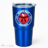 Tkd Korean Martial Arts Tae Kwon Do Fighter Black Belt Funny Gift Tumbler thumb 0
