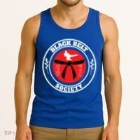 Tkd Korean Martial Arts Tae Kwon Do Fighter Black Belt Funny Gift Tank Top thumb 3