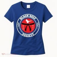 Tkd Korean Martial Arts Tae Kwon Do Fighter Black Belt Funny Gift Women's T-Shirt thumb 0