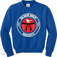 Tkd Korean Martial Arts Tae Kwon Do Fighter Black Belt Funny Gift Kids Sweatshirt thumb 0