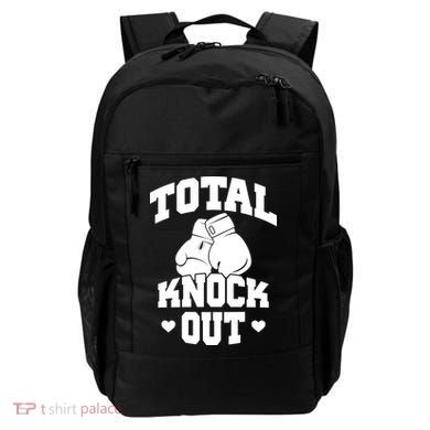 Total Knock Out Boxing Cute Gift Backpack