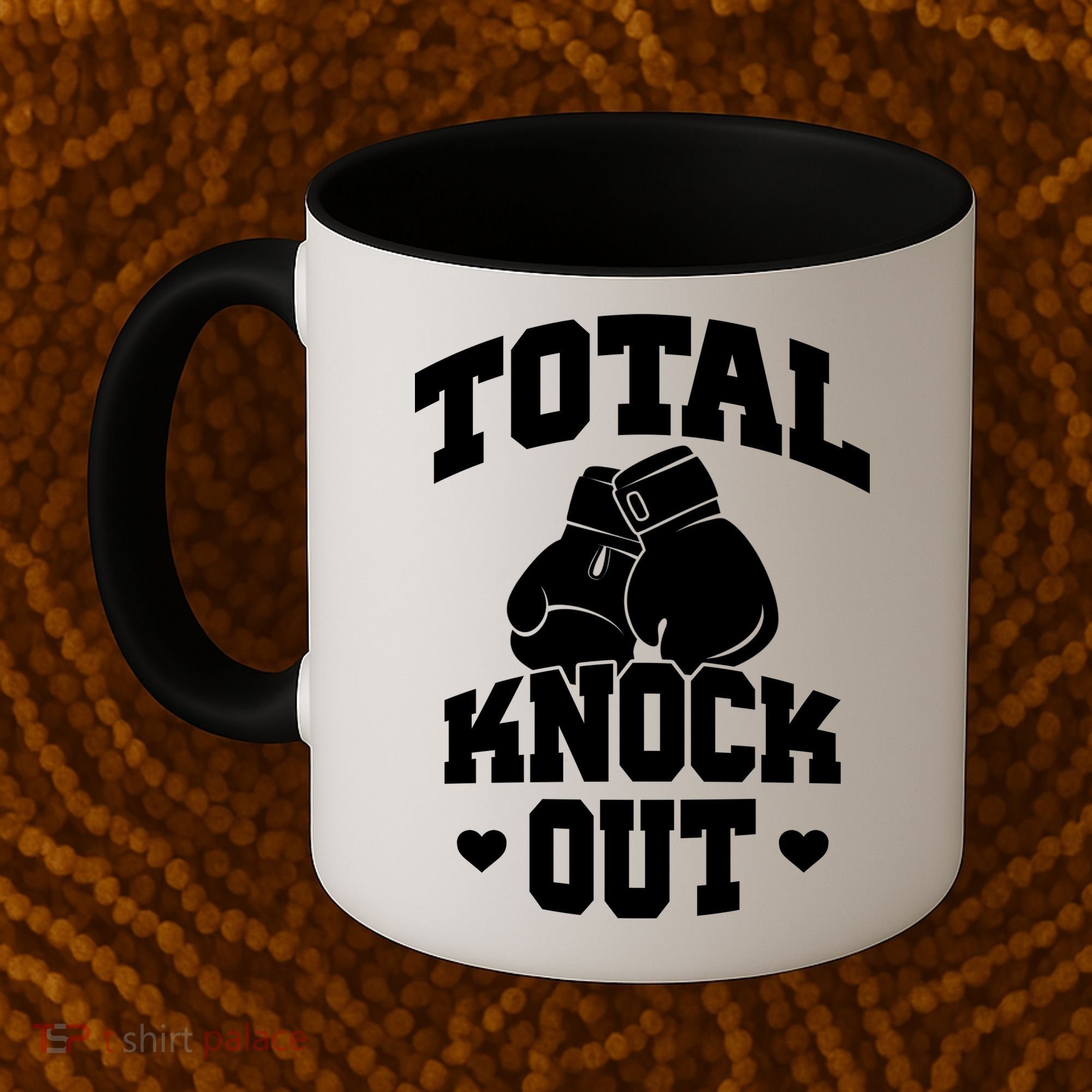 Total Knock Out Boxing Cute Gift Coffee Mug