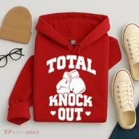 Total Knock Out Boxing Cute Gift Hoodie thumb 4