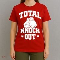 Total Knock Out Boxing Cute Gift T-Shirt thumb 4