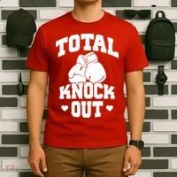 Total Knock Out Boxing Cute Gift T-Shirt thumb 6