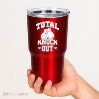 Total Knock Out Boxing Cute Gift Tumbler thumb 2