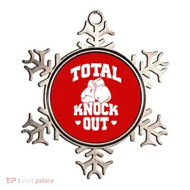 Total Knock Out Boxing Cute Gift Ornament