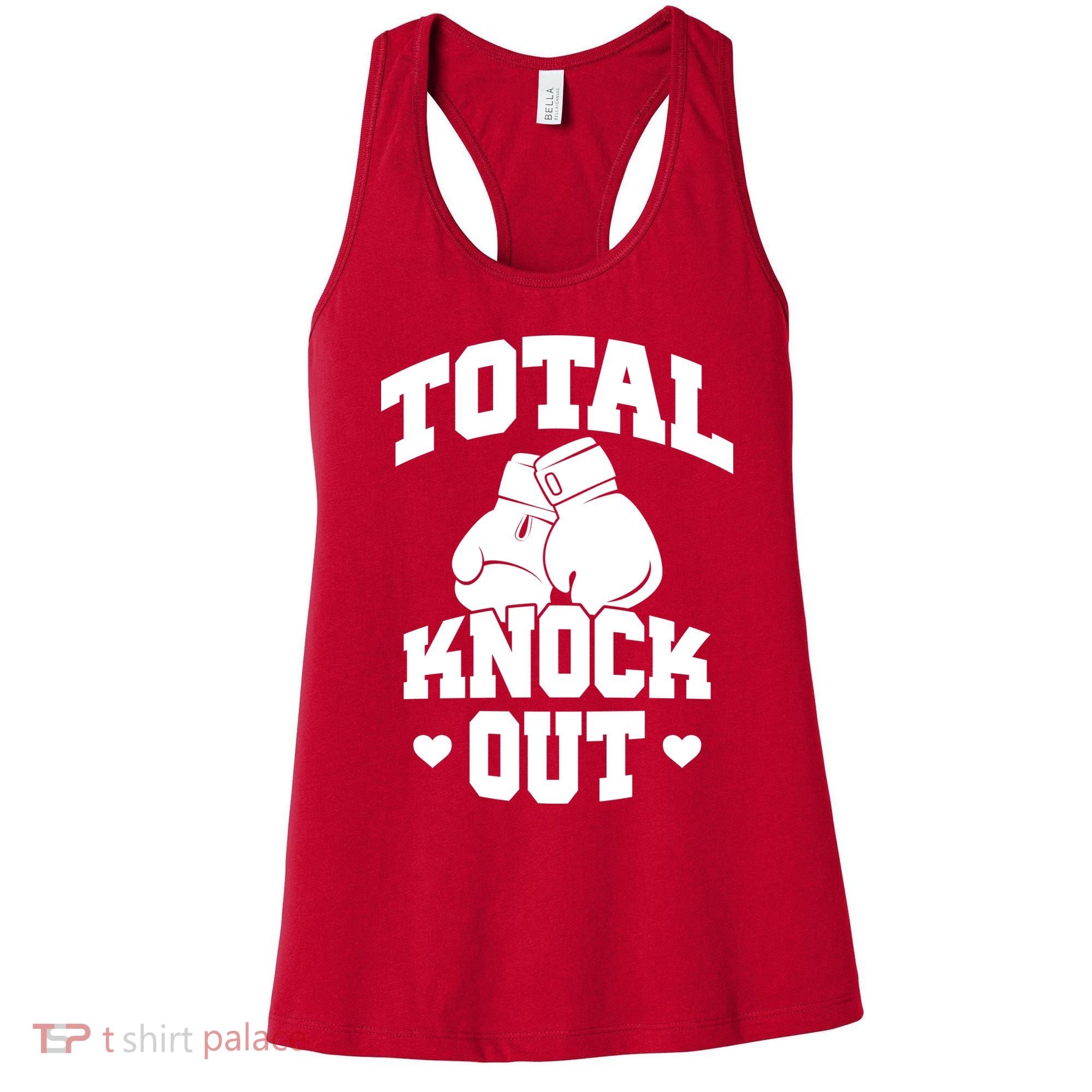 Total Knock Out Boxing Cute Gift Women's Tank Top