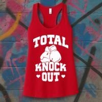 Total Knock Out Boxing Cute Gift Women's Tank Top thumb 3