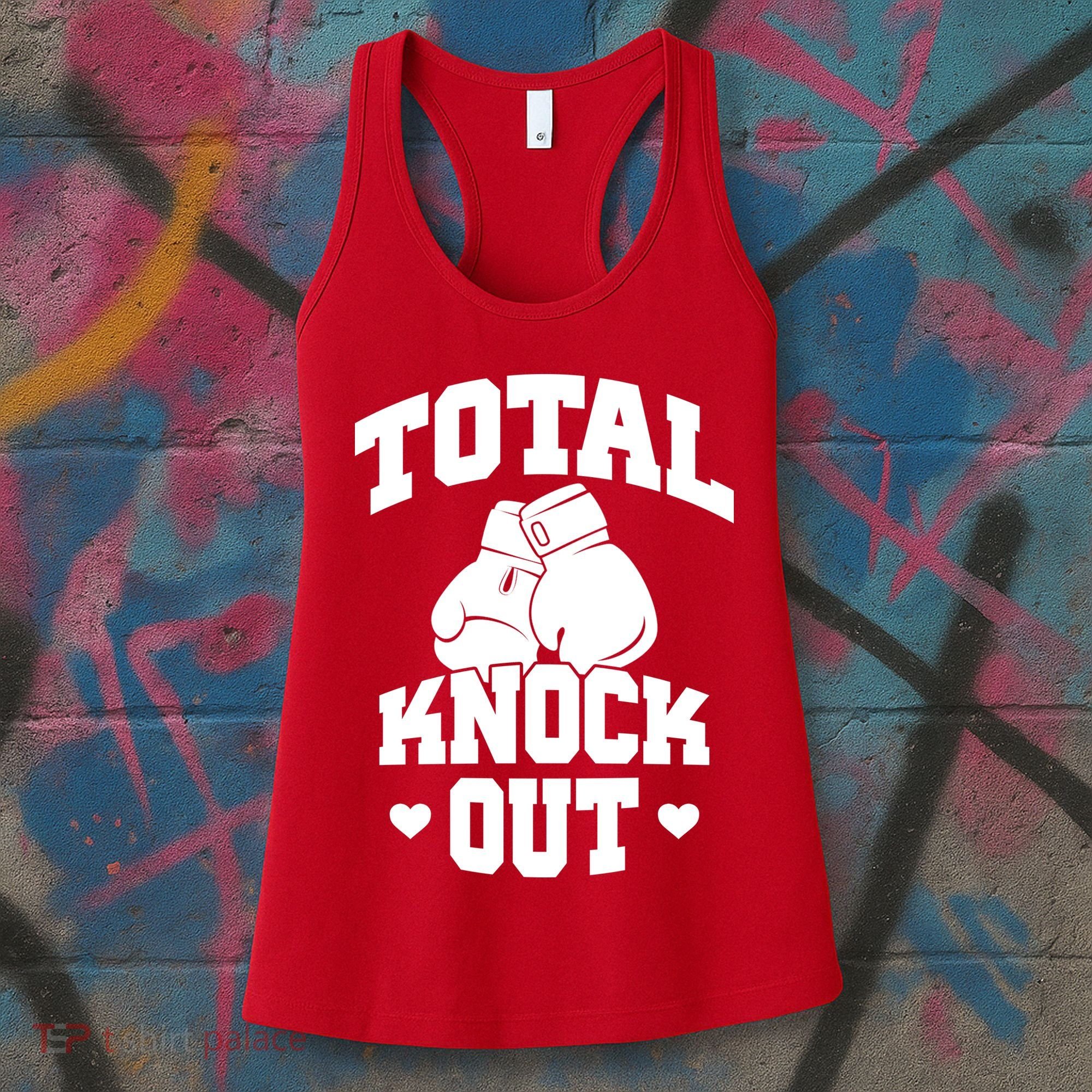 Total Knock Out Boxing Cute Gift Women's Tank Top