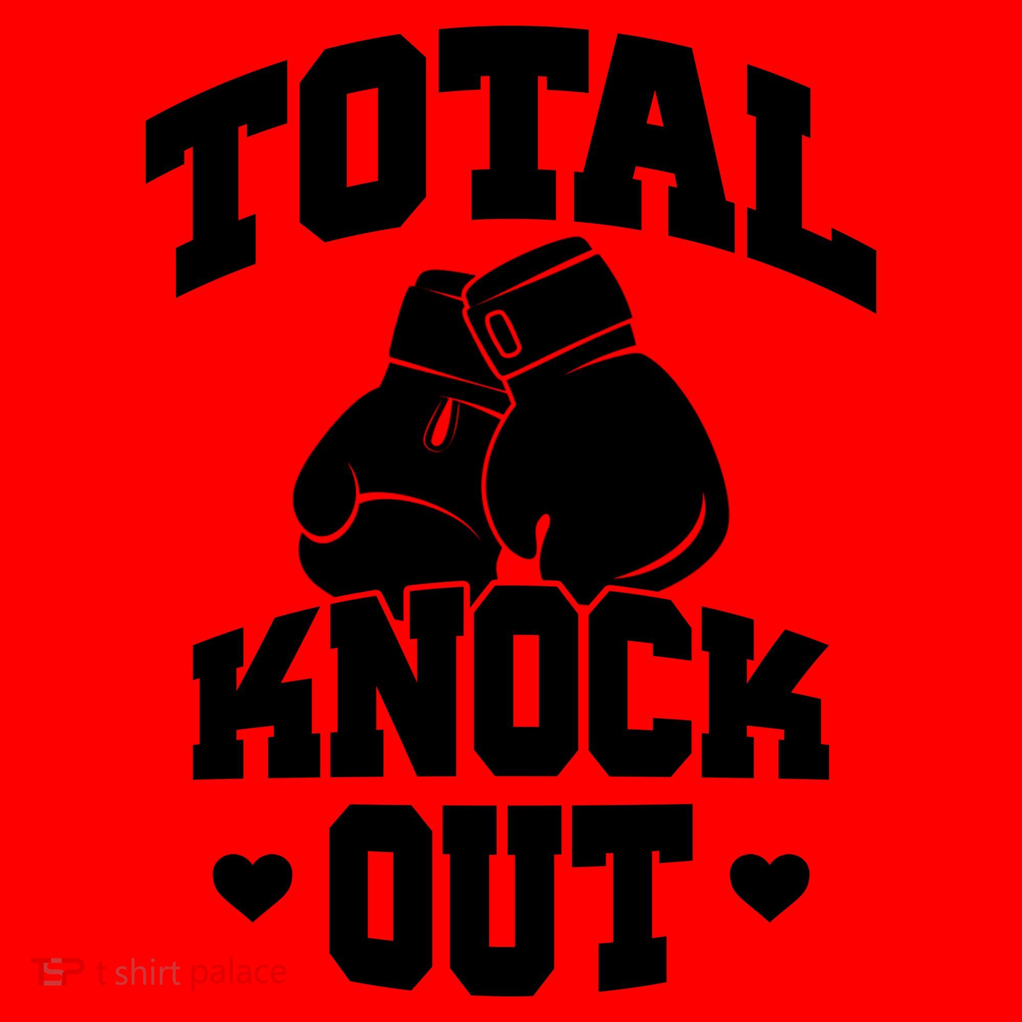 Total Knock Out Boxing Cute Gift Santa Hat