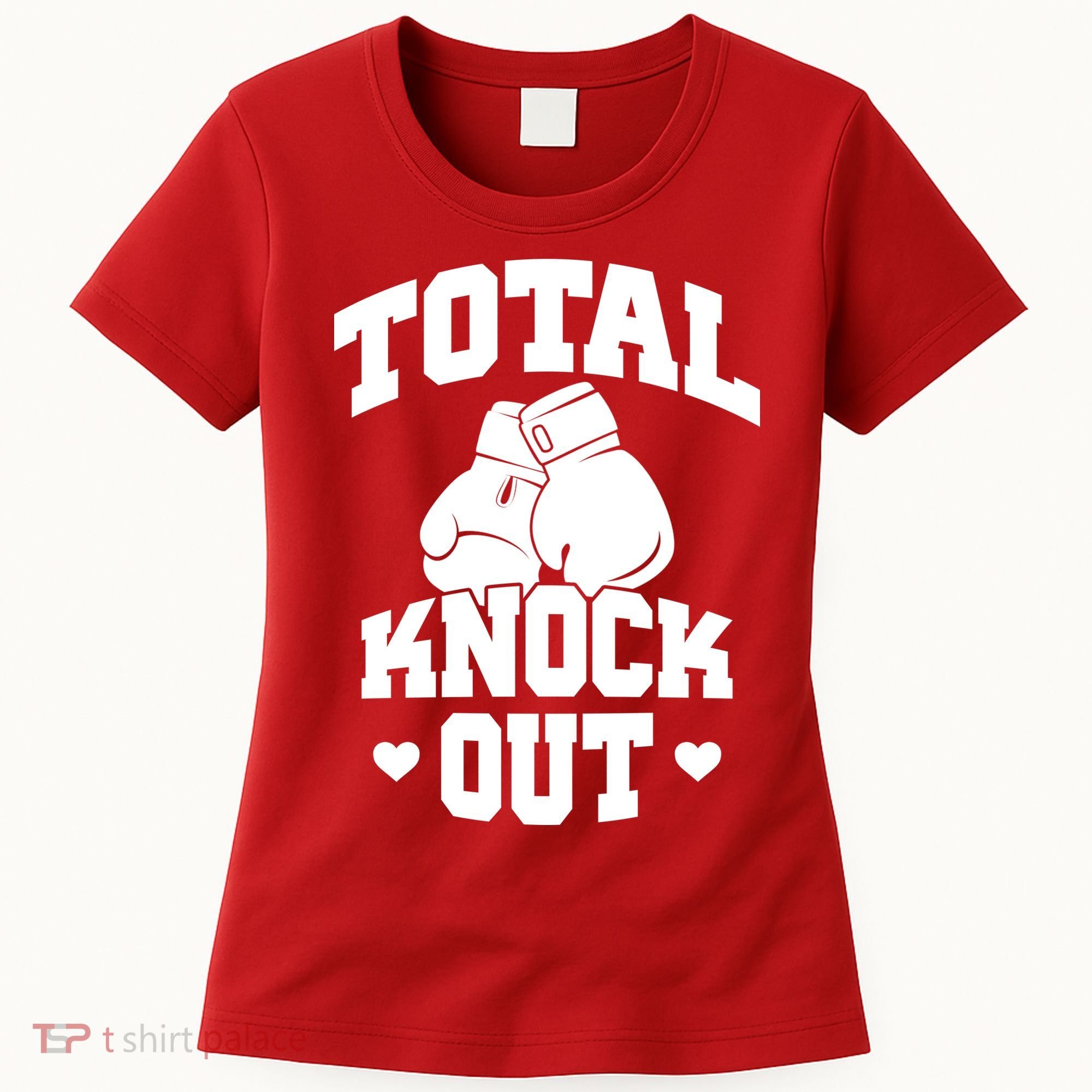 Total Knock Out Boxing Cute Gift Women's T-Shirt