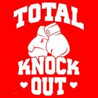 Total Knock Out Boxing Cute Gift Kids Sweatshirt thumb 2