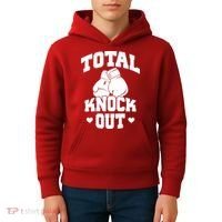 Total Knock Out Boxing Cute Gift Kids Hoodie thumb 4