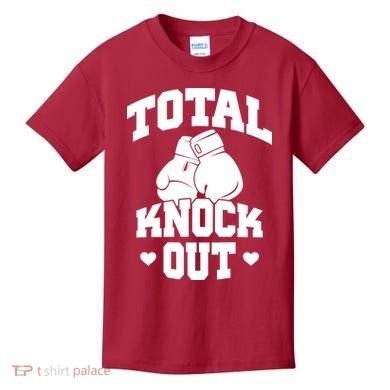 Total Knock Out Boxing Cute Gift Kids T-Shirt