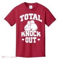 Total Knock Out Boxing Cute Gift Kids T-Shirt thumb 0