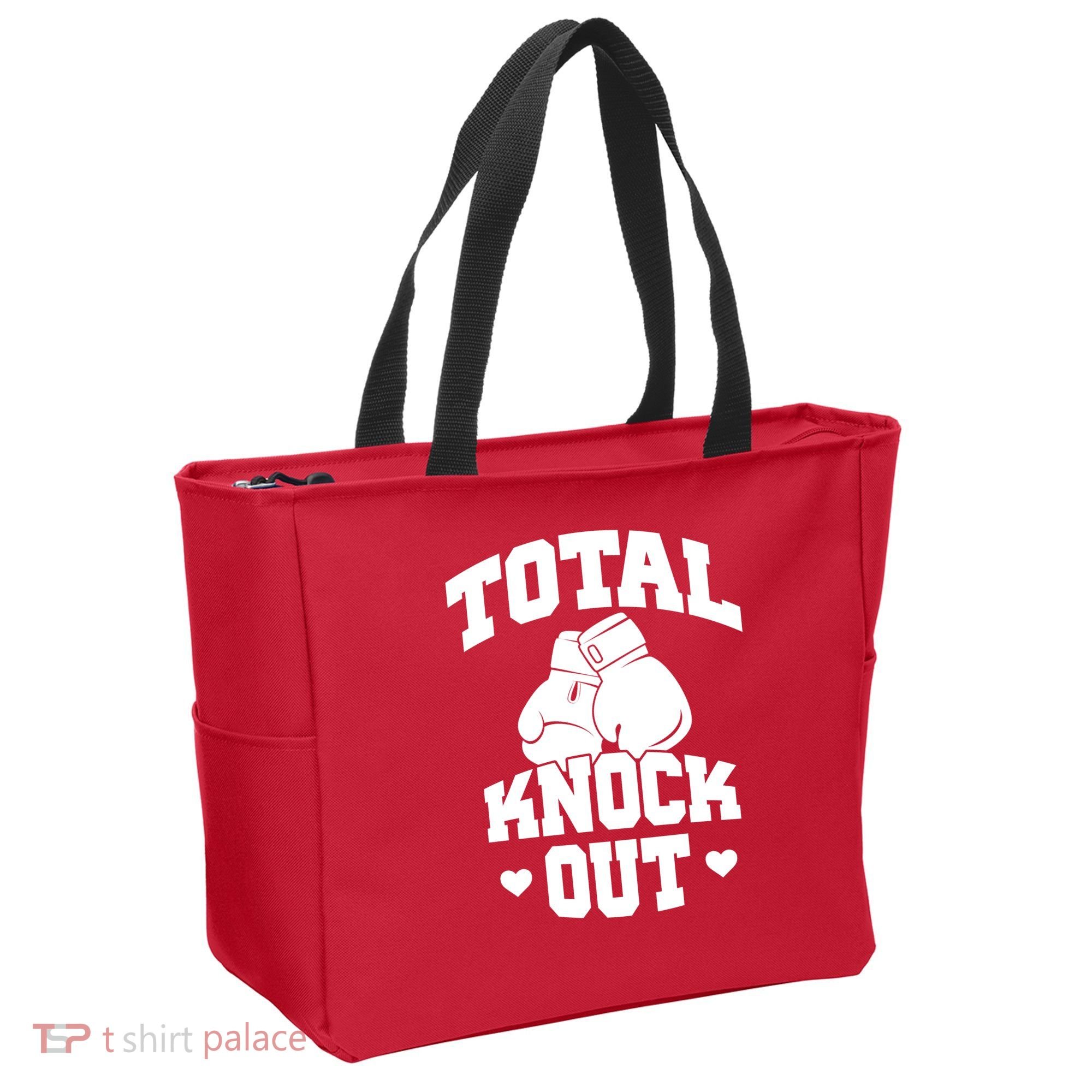 Total Knock Out Boxing Cute Gift Tote Bag