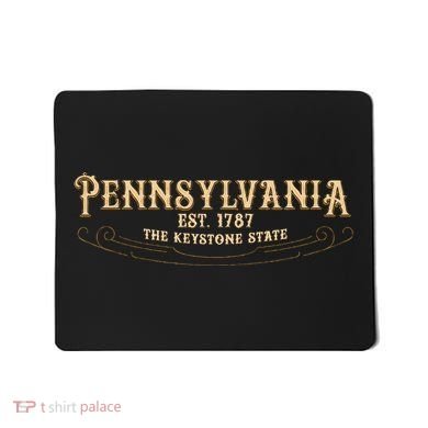 The Keystone State Pennsylvania Mousepad