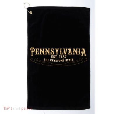 The Keystone State Pennsylvania Golf Towel