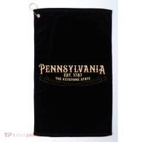 The Keystone State Pennsylvania Golf Towel thumb 0