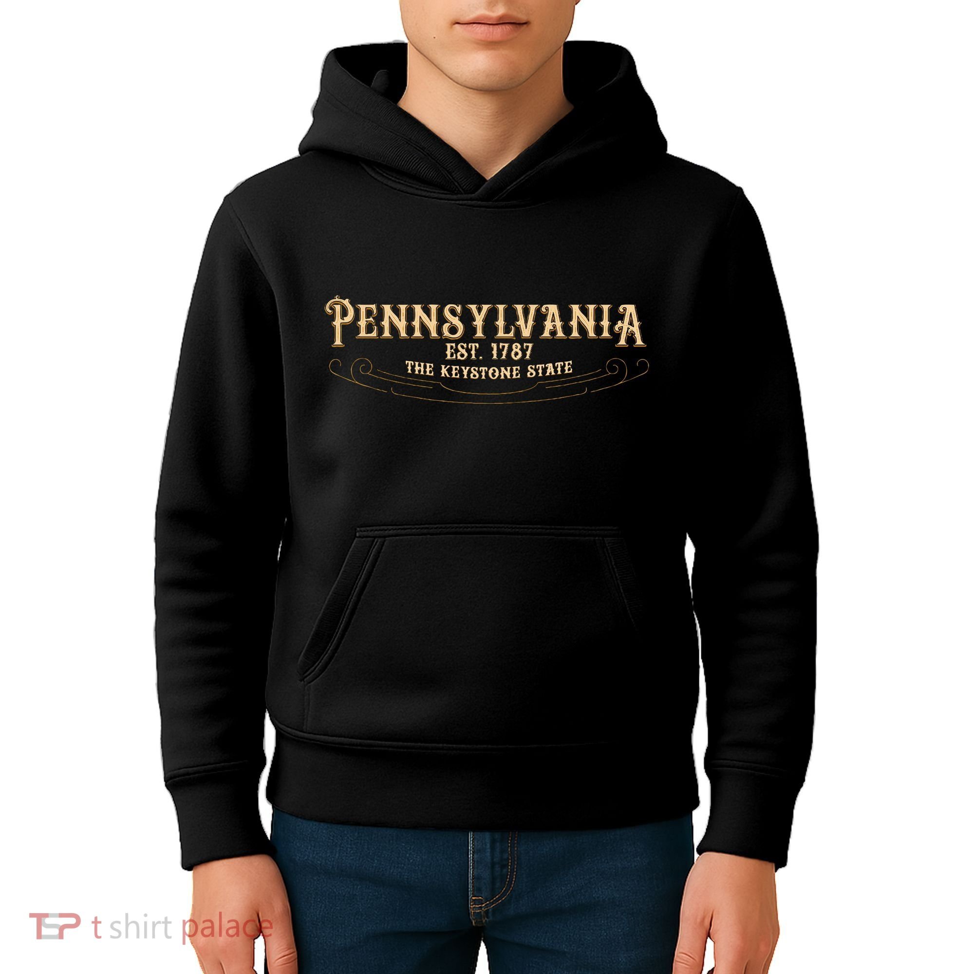 The Keystone State Pennsylvania Kids Hoodie