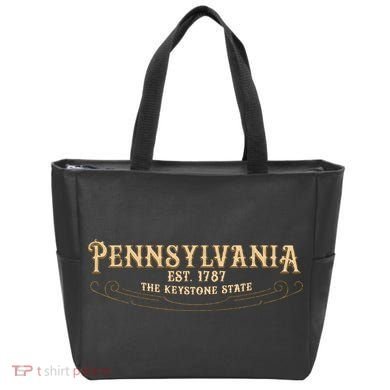 The Keystone State Pennsylvania Tote Bag