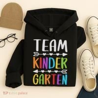 Team Kindergarten Teacher Back To School Hoodie thumb 4