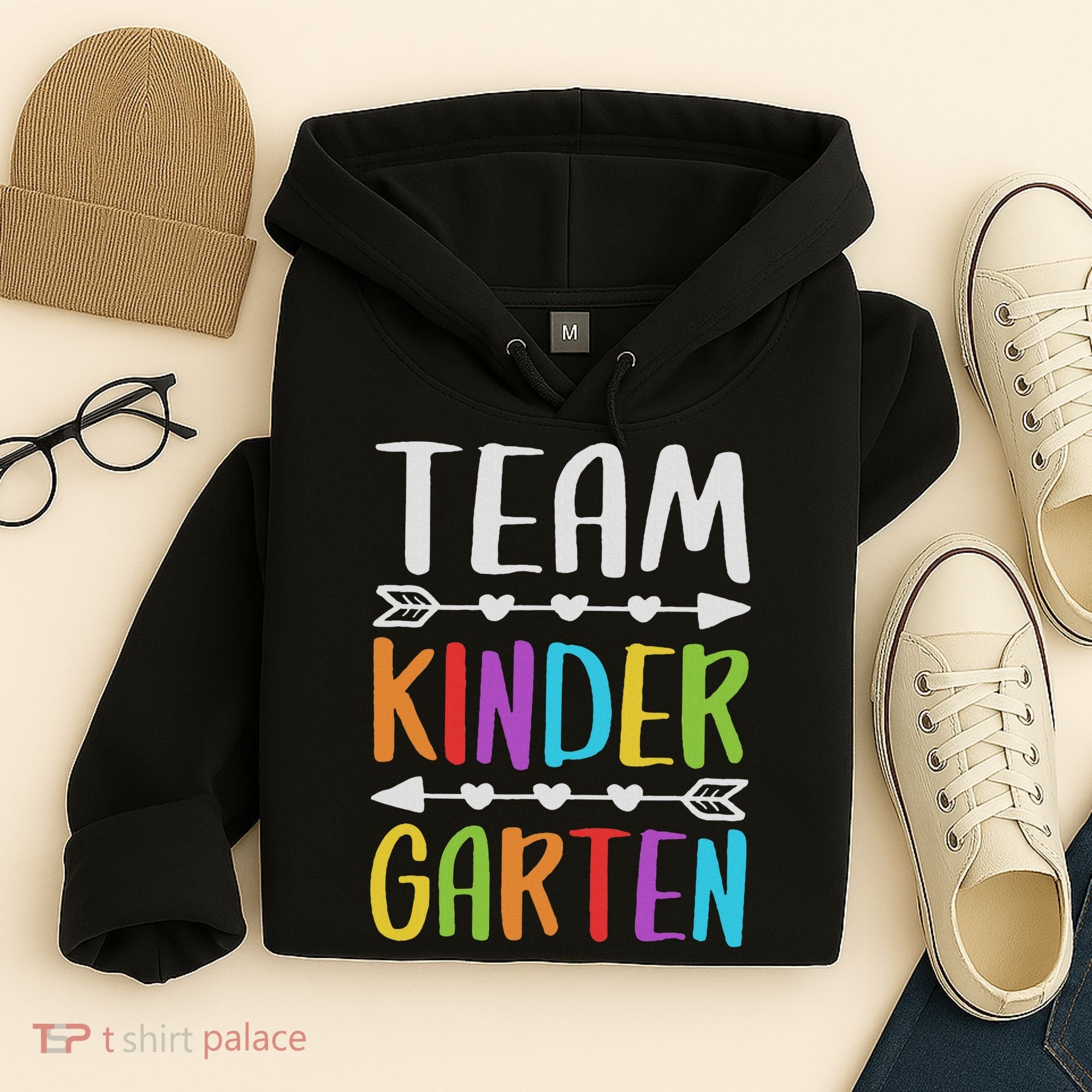 Team Kindergarten Teacher Back To School Hoodie