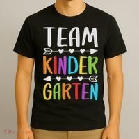 Team Kindergarten Teacher Back To School T-Shirt thumb 3