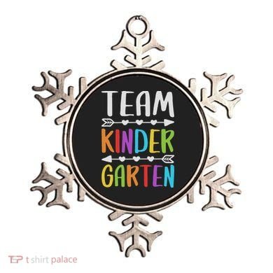 Team Kindergarten Teacher Back To School Ornament