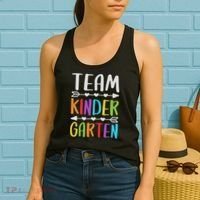 Team Kindergarten Teacher Back To School Women's Tank Top thumb 2