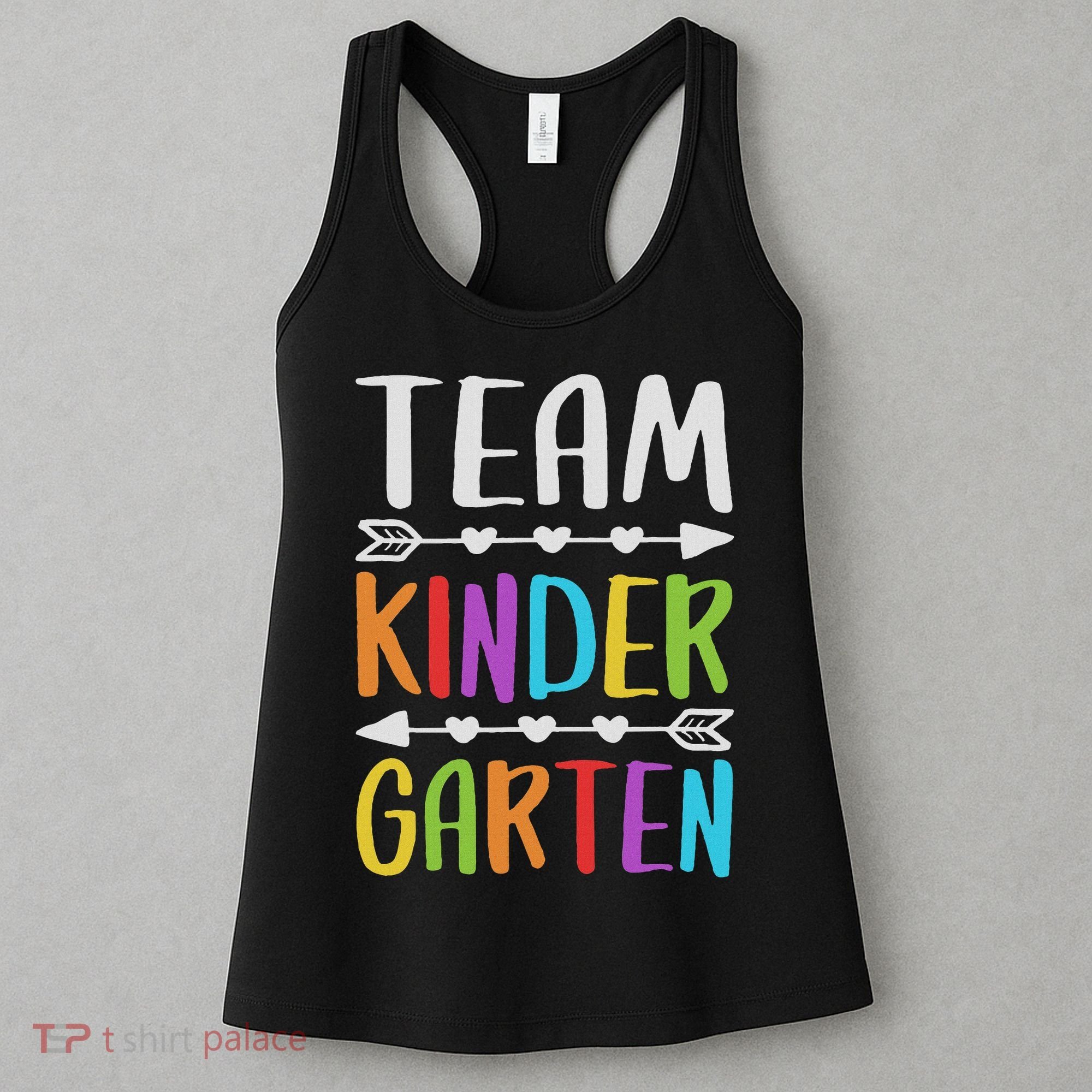Team Kindergarten Teacher Back To School Women's Tank Top
