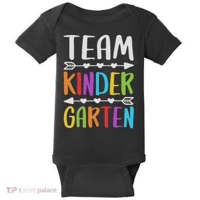 Team Kindergarten Teacher Back To School Baby Bodysuit