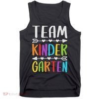 Team Kindergarten Teacher Back To School Tank Top thumb 0