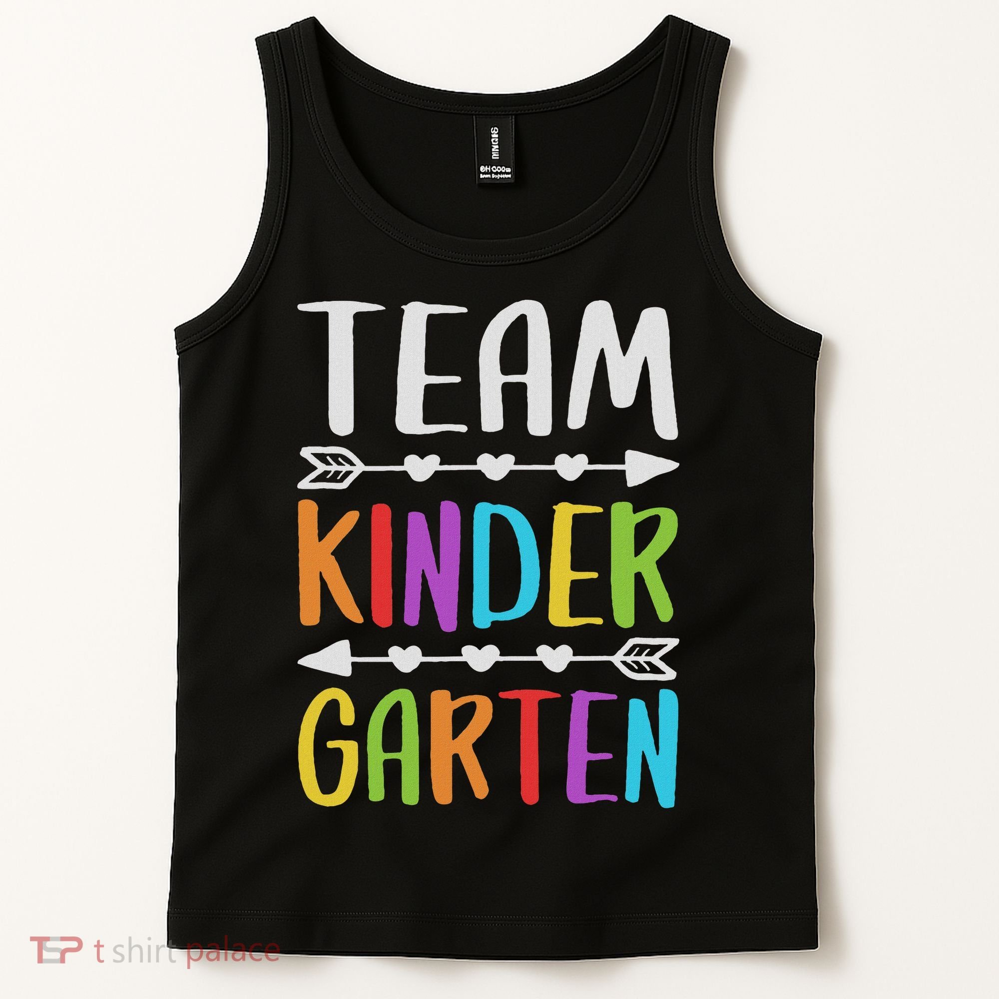 Team Kindergarten Teacher Back To School Tank Top