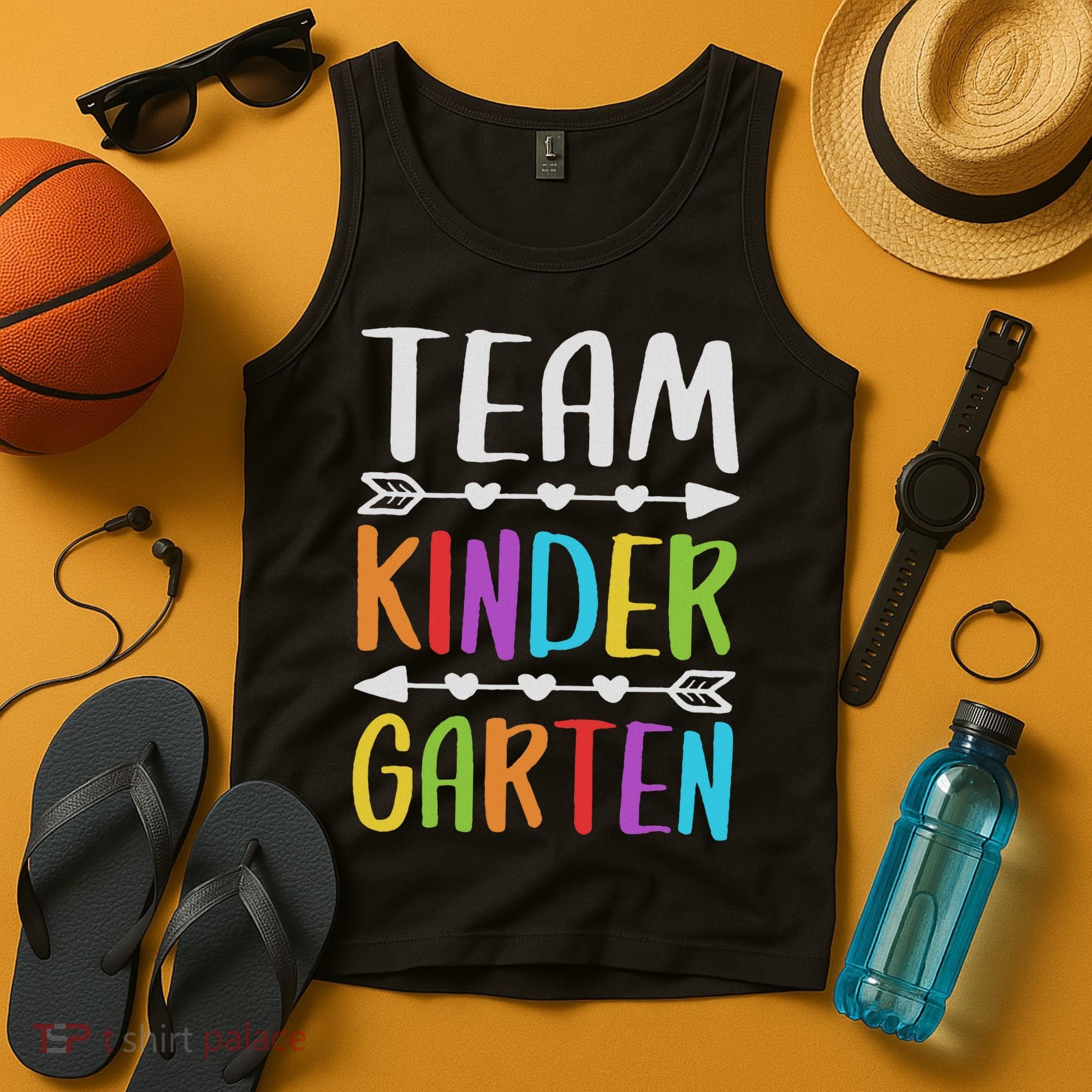 Team Kindergarten Teacher Back To School Tank Top