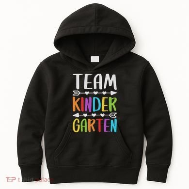 Team Kindergarten Teacher Back To School Kids Hoodie