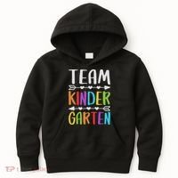 Team Kindergarten Teacher Back To School Kids Hoodie thumb 0