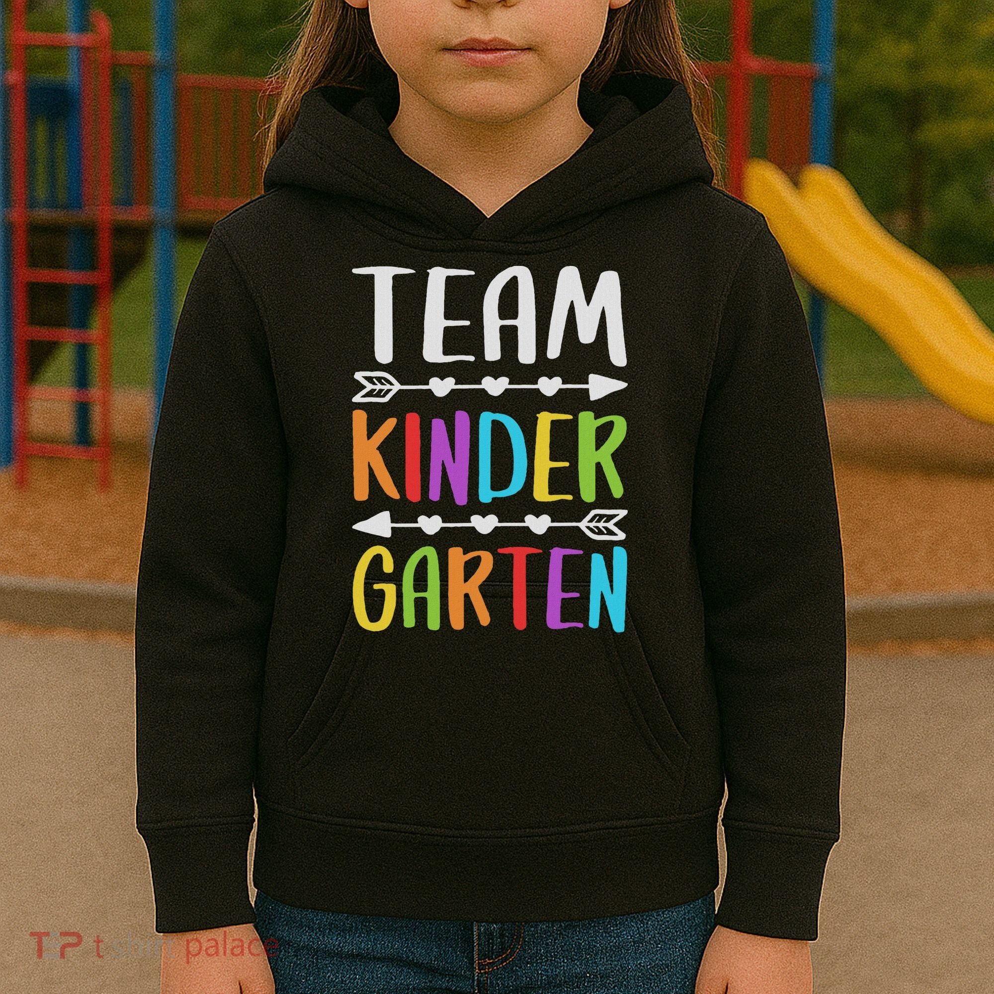 Team Kindergarten Teacher Back To School Kids Hoodie