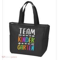 Team Kindergarten Teacher Back To School Tote Bag thumb 3